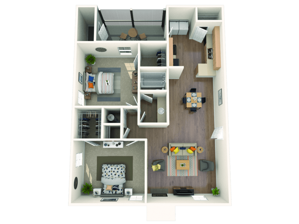 B1 - Lexington floor plan